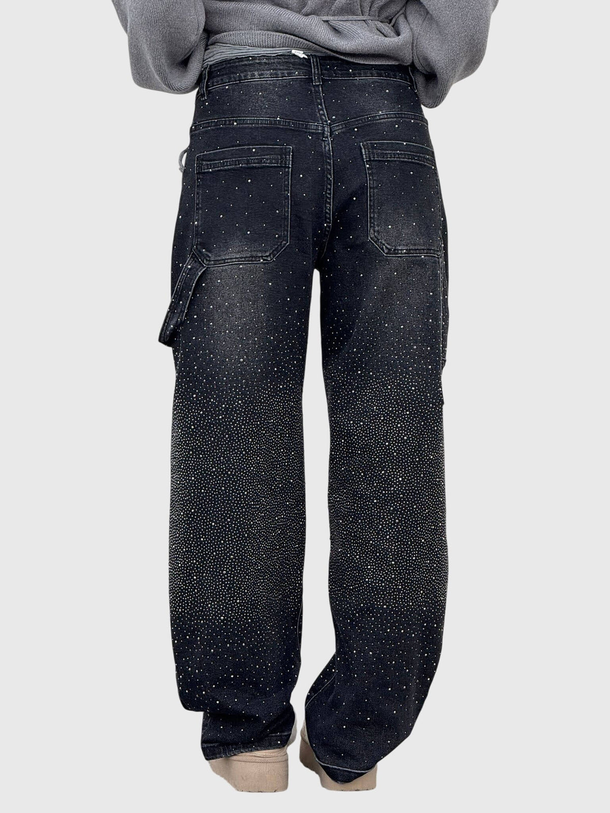 Women's Sparkle Diamond Denim Jeans
