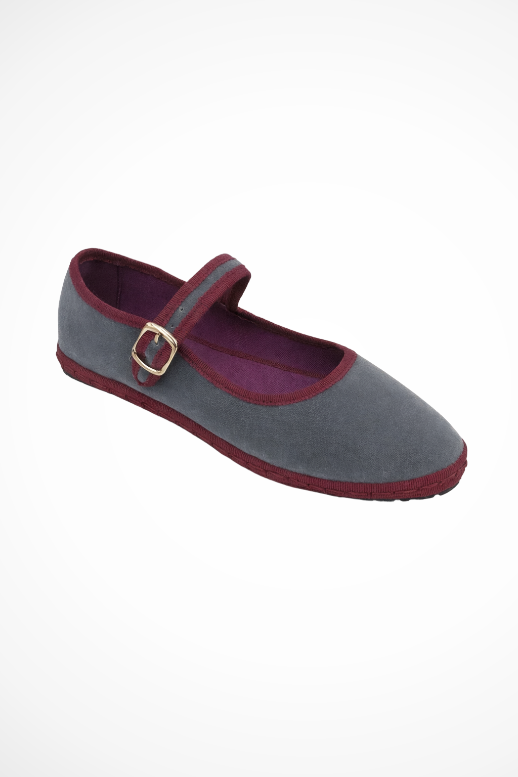 Women's Buckle-Strap Ballet Flats