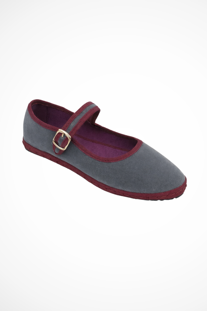 Women's Buckle-Strap Ballet Flats