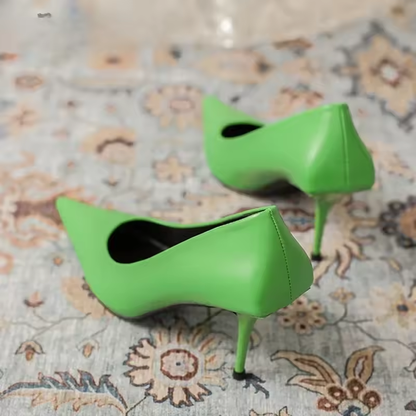 Women's Pointed Court Heel Shoes