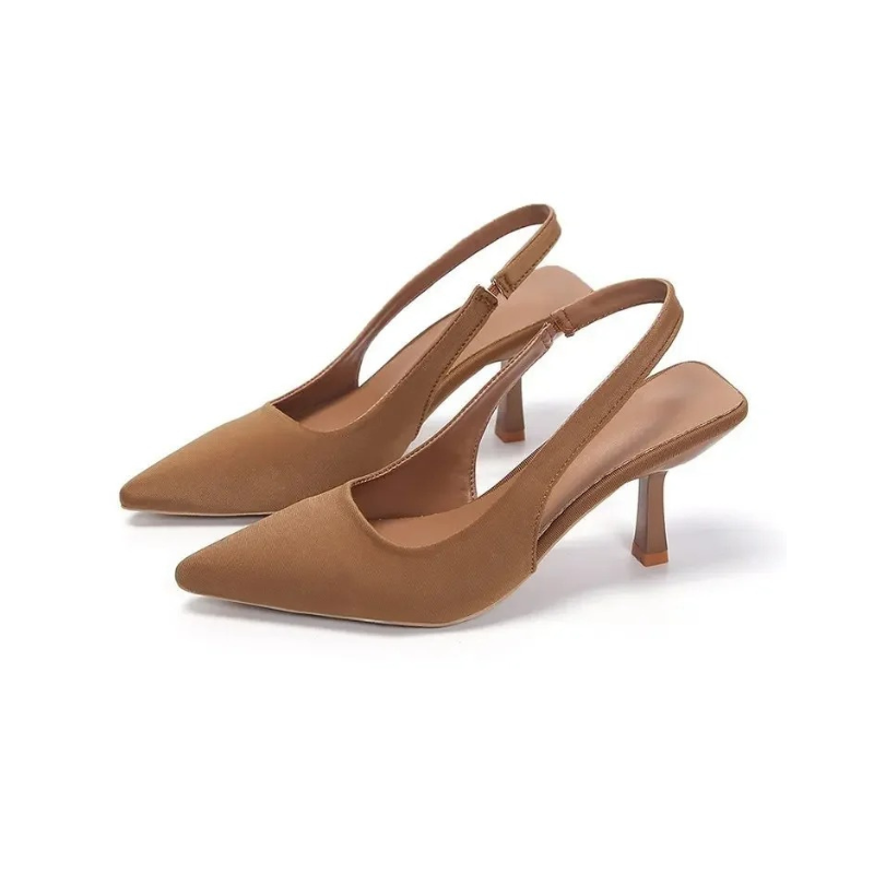 Women's Classic Kitten Heel Slingbacks