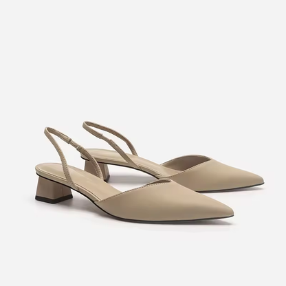 Women's Adjustable Pointed Toe Slingbacks
