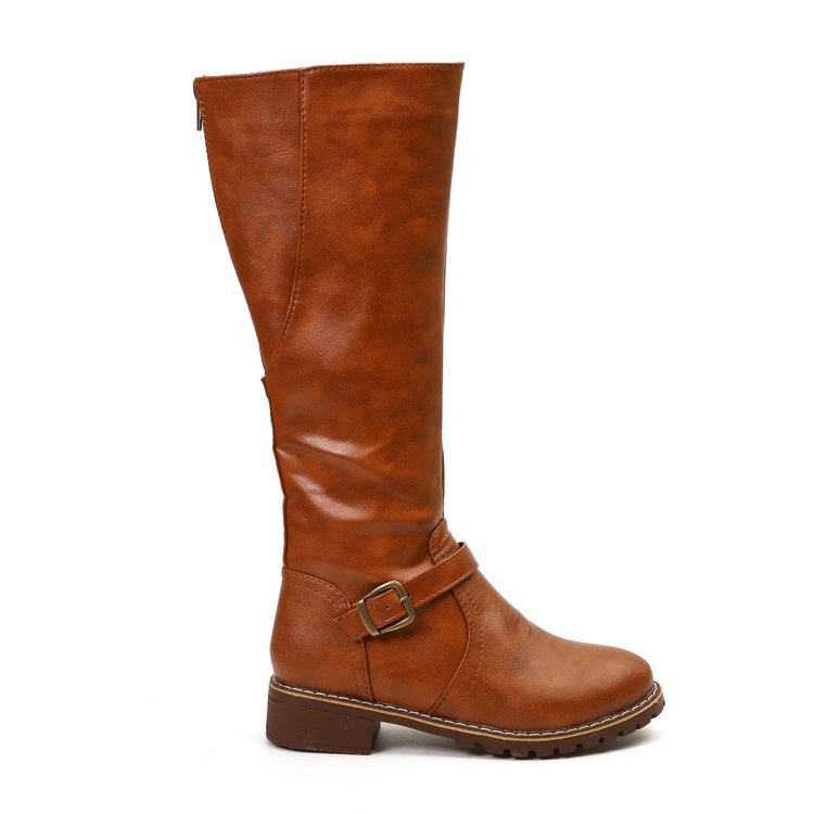 Women's Smooth Faux Leather Boots