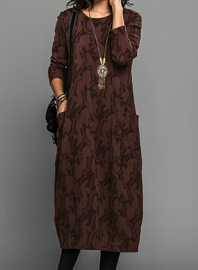 Women’s Printed Midi Dress