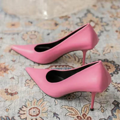 Women's Pointed Court Heel Shoes