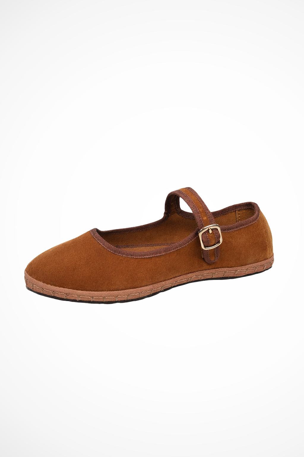Women's Buckle-Strap Ballet Flats
