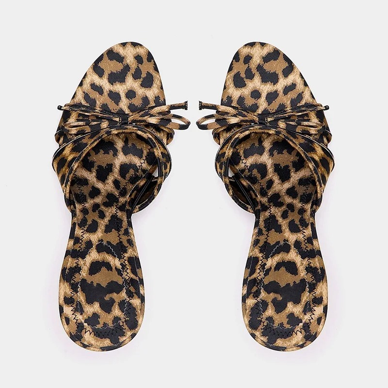 Women's Open Toe Kitten Heel Mules