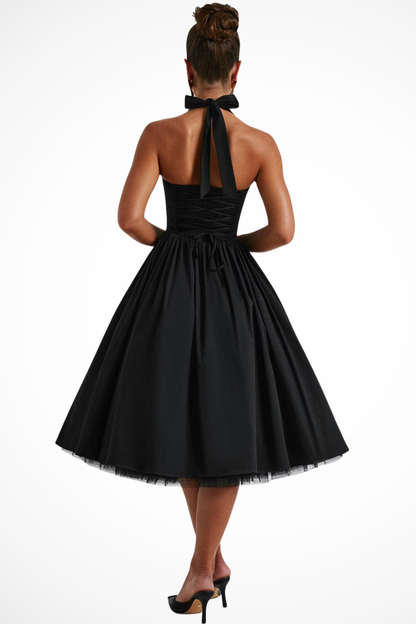 Halter A-Line Guest Dress