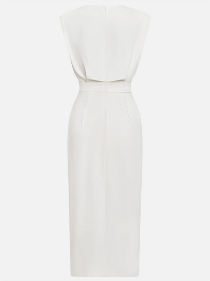 Women's Sleeveless Midi Dress