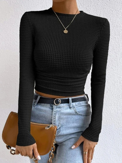 Women’s Long Sleeve Crop Top