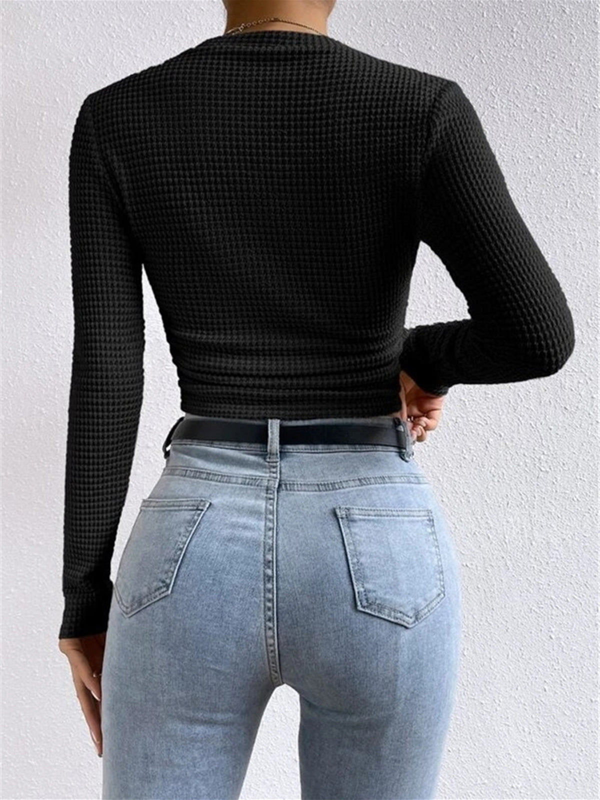 Women’s Long Sleeve Crop Top