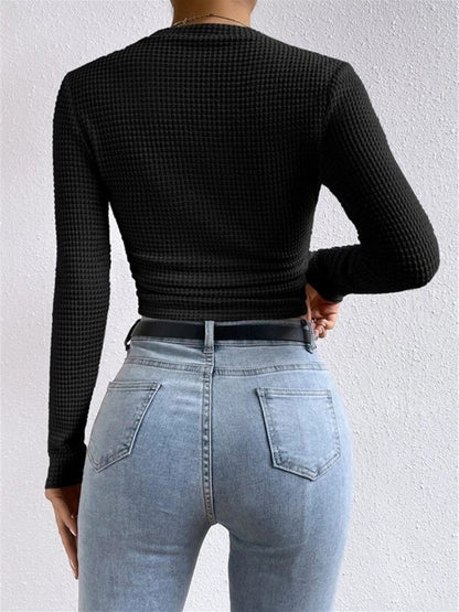 Women’s Long Sleeve Crop Top