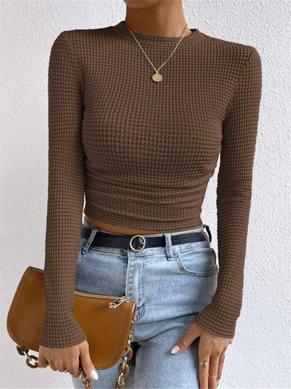 Women’s Long Sleeve Crop Top