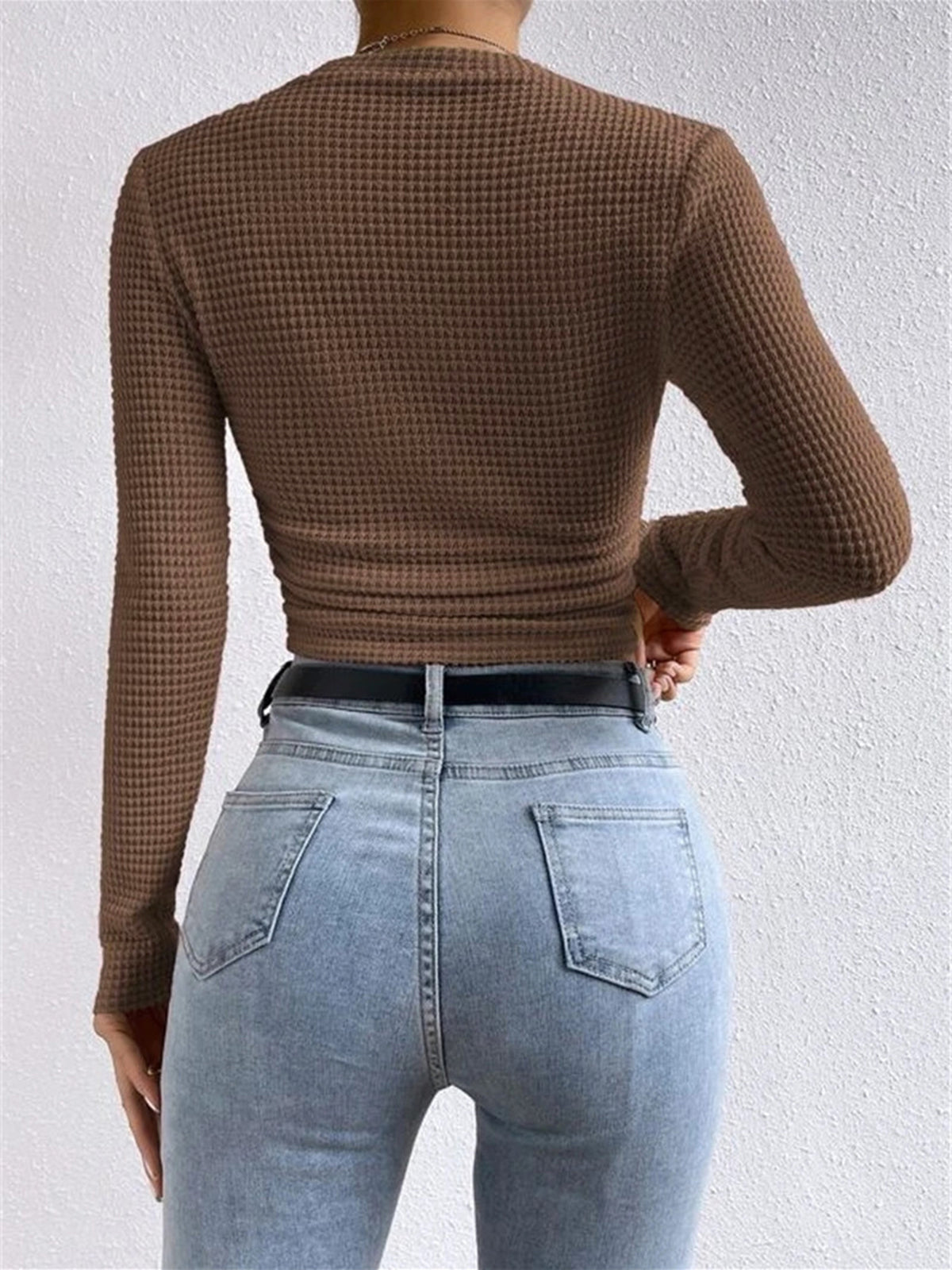 Women’s Long Sleeve Crop Top