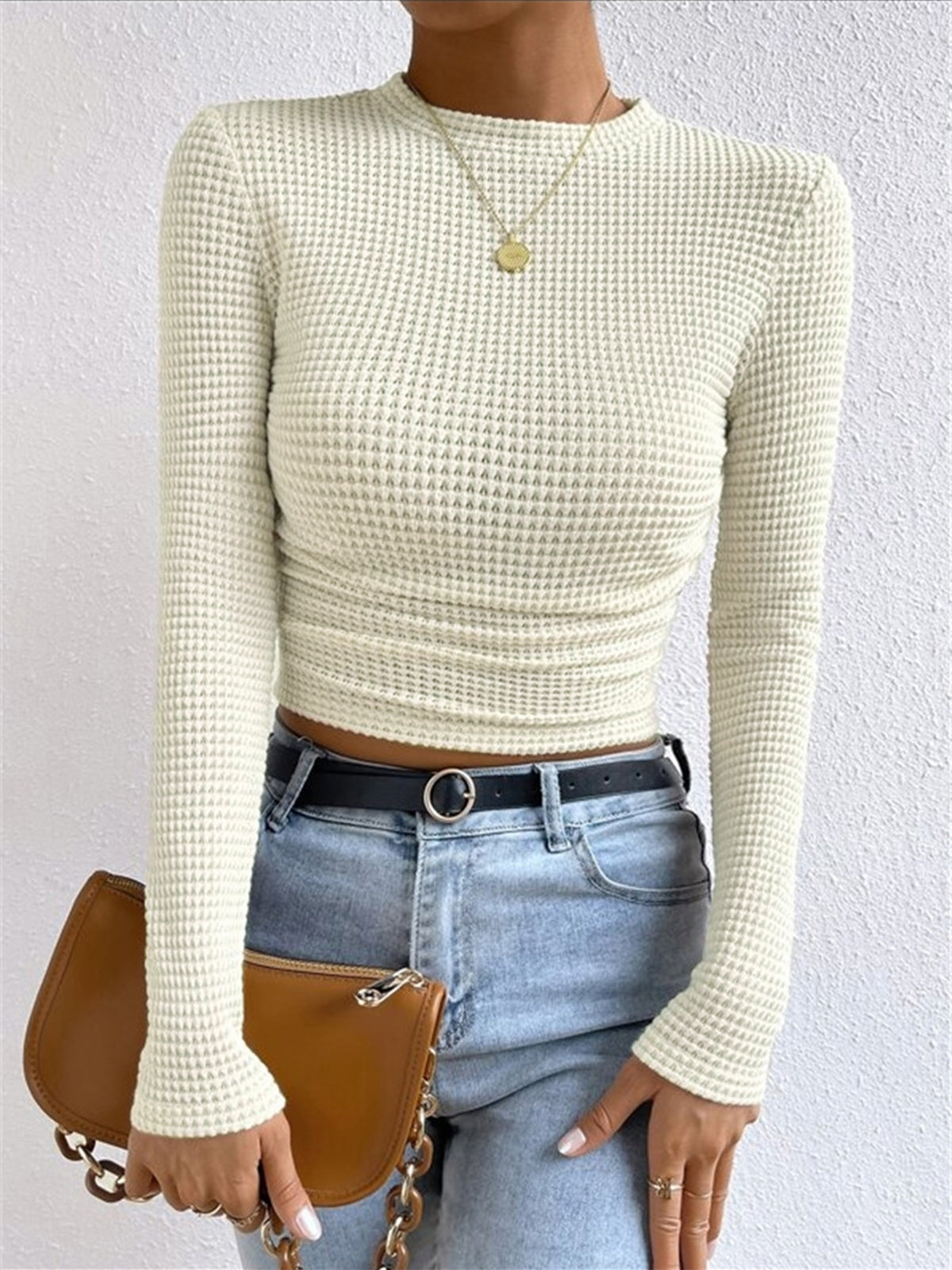 Women’s Long Sleeve Crop Top