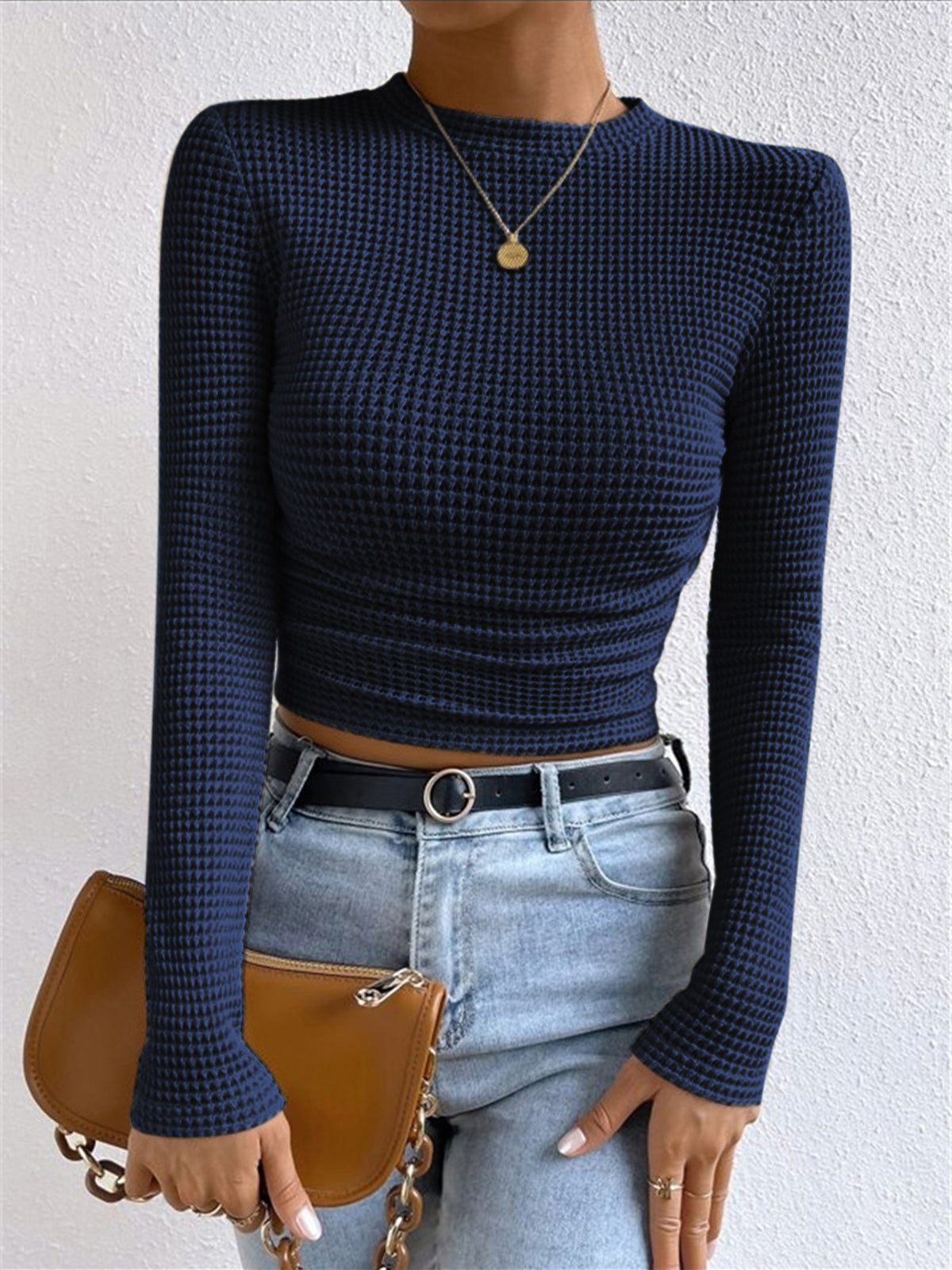 Women’s Long Sleeve Crop Top