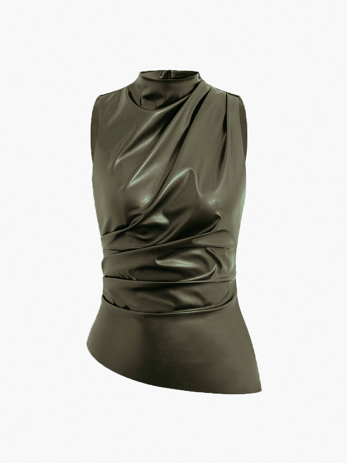 Women’s Sleeveless High Neck Top