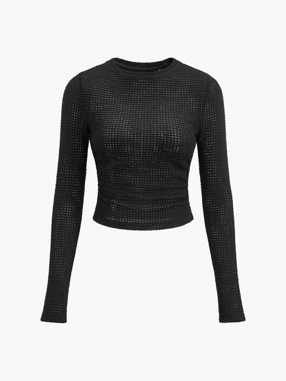 Women’s Long Sleeve Crop Top