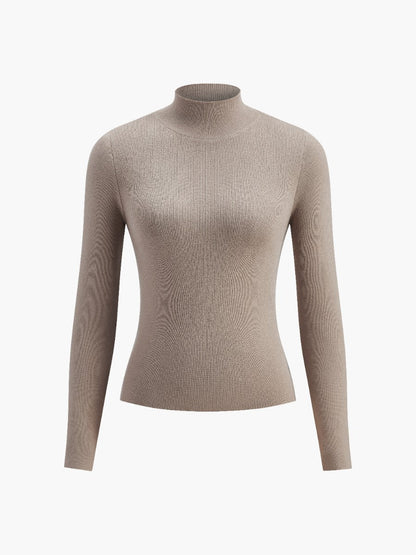 Women’s Spring Mock Neck Top