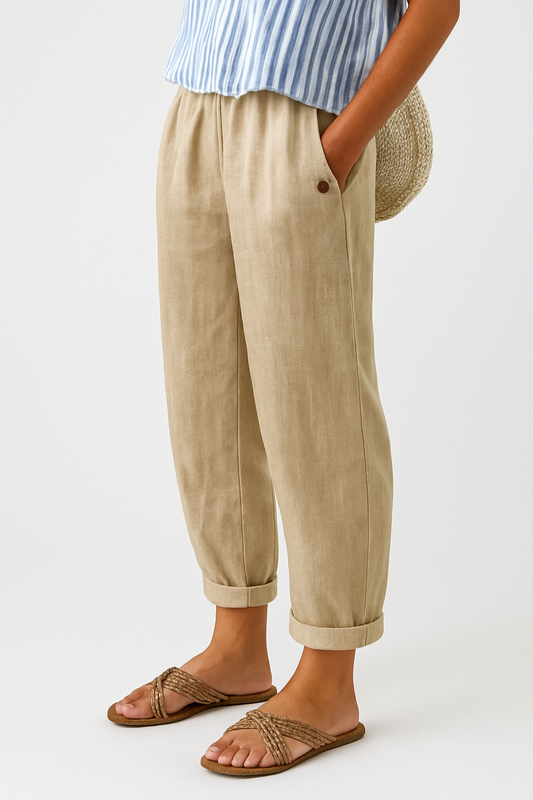 Women’s Relaxed Cuffed Casual Pants