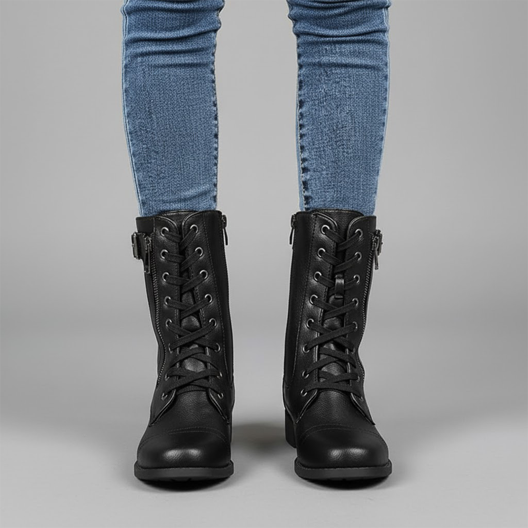 Women's Orthopedic Side-Zip Ankle Boots