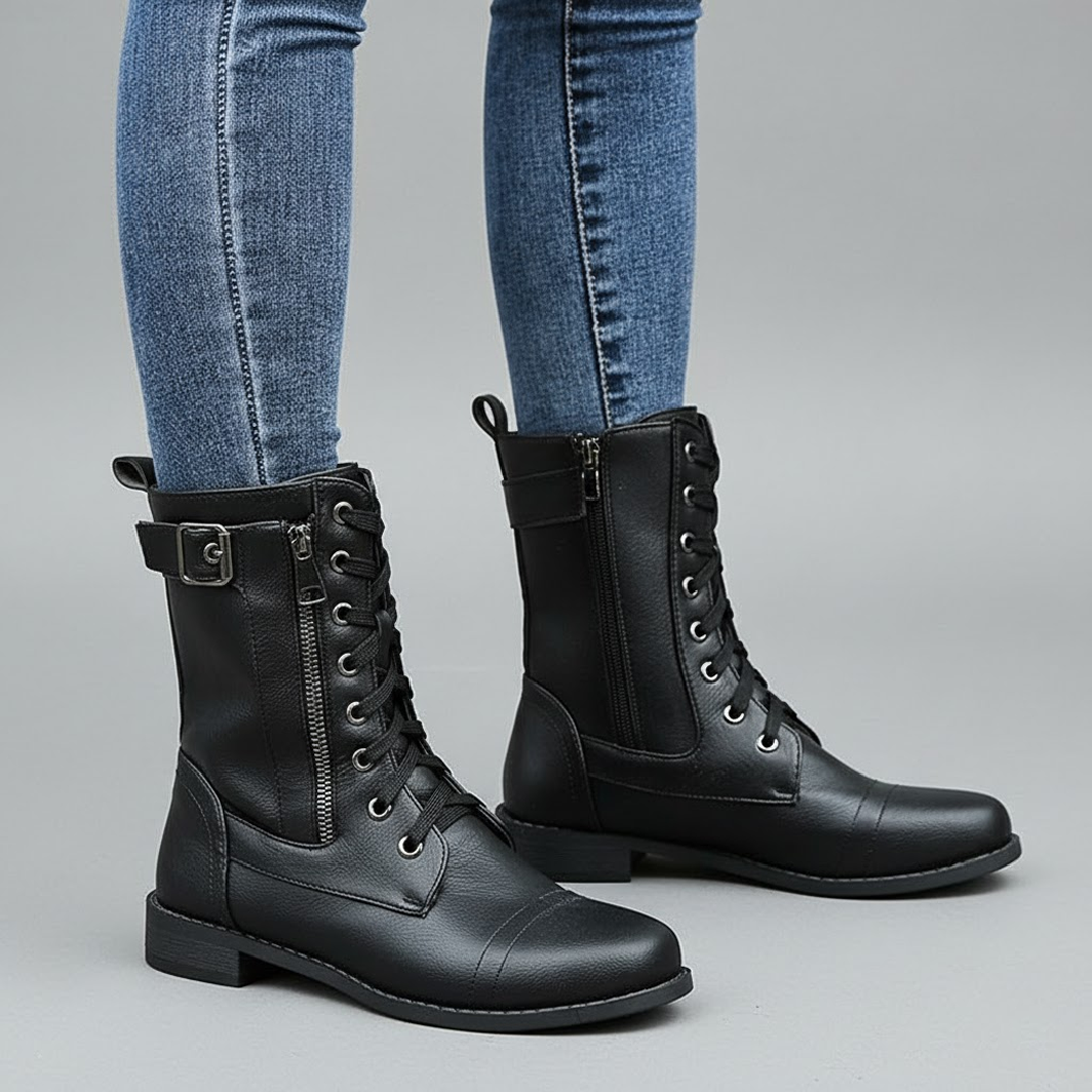 Women's Orthopedic Side-Zip Ankle Boots