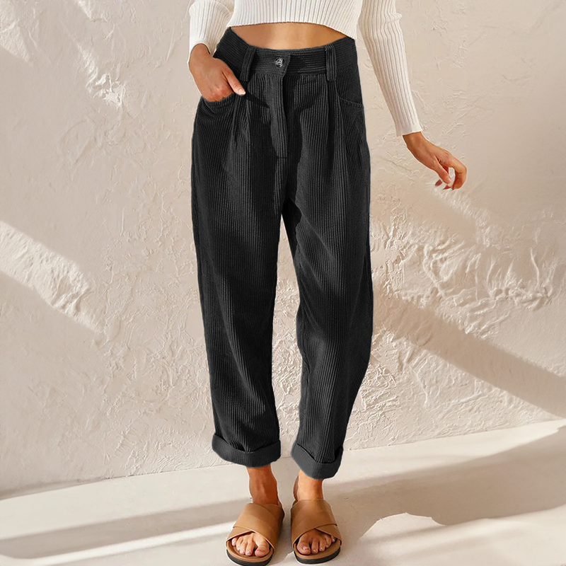 Women's High Waist Everyday Trousers