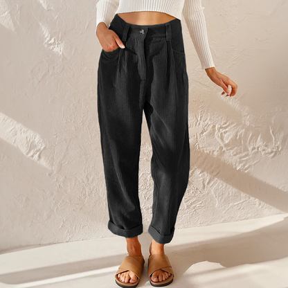Women's High Waist Everyday Trousers