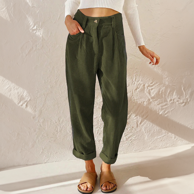 Women's High Waist Everyday Trousers