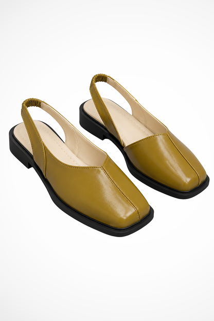 Women's Square Toe Flat Shoes
