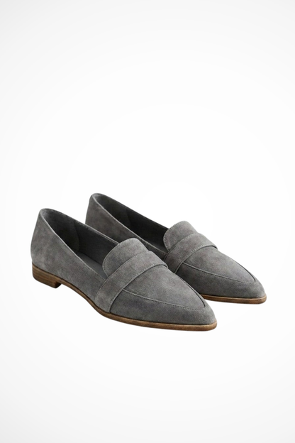 Women's Pointed Toe Suede Loafers
