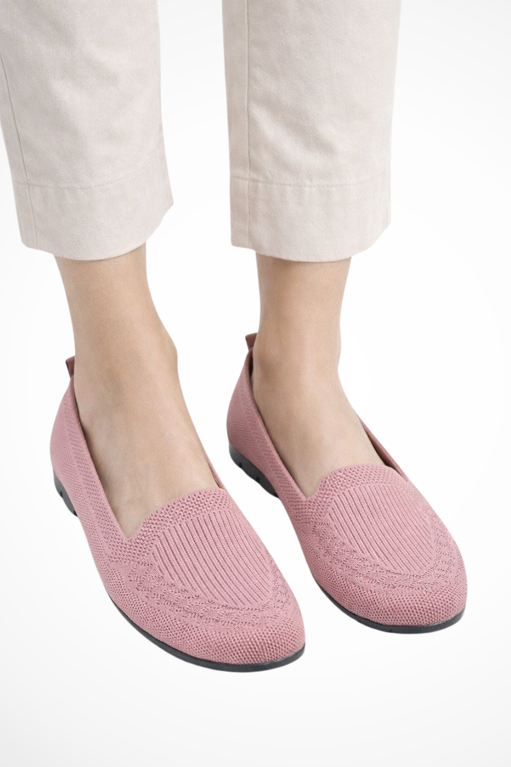 Women's Knit Slip-On Flats