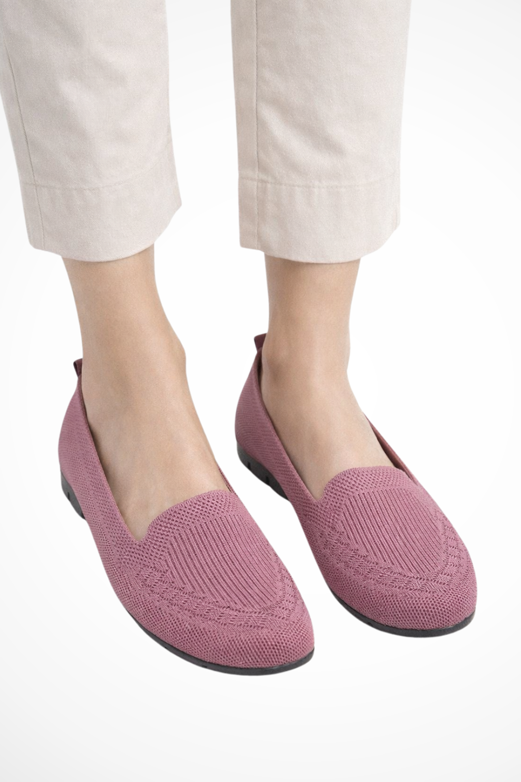 Women's Knit Slip-On Flats