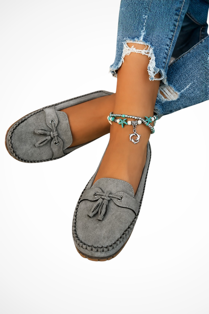 Women's Suede Tassel Loafers