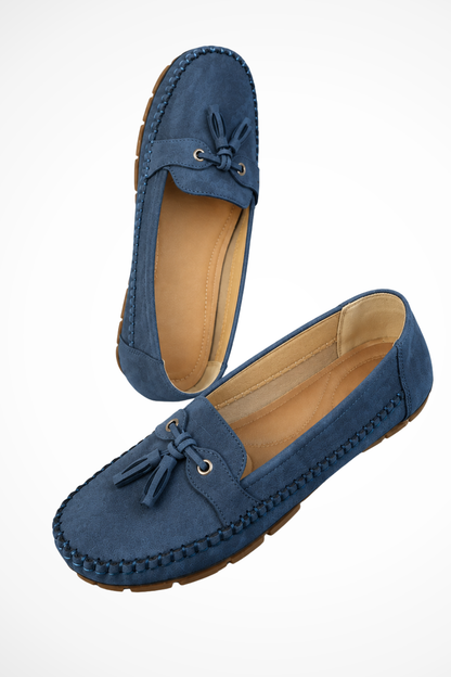 Women's Suede Tassel Loafers