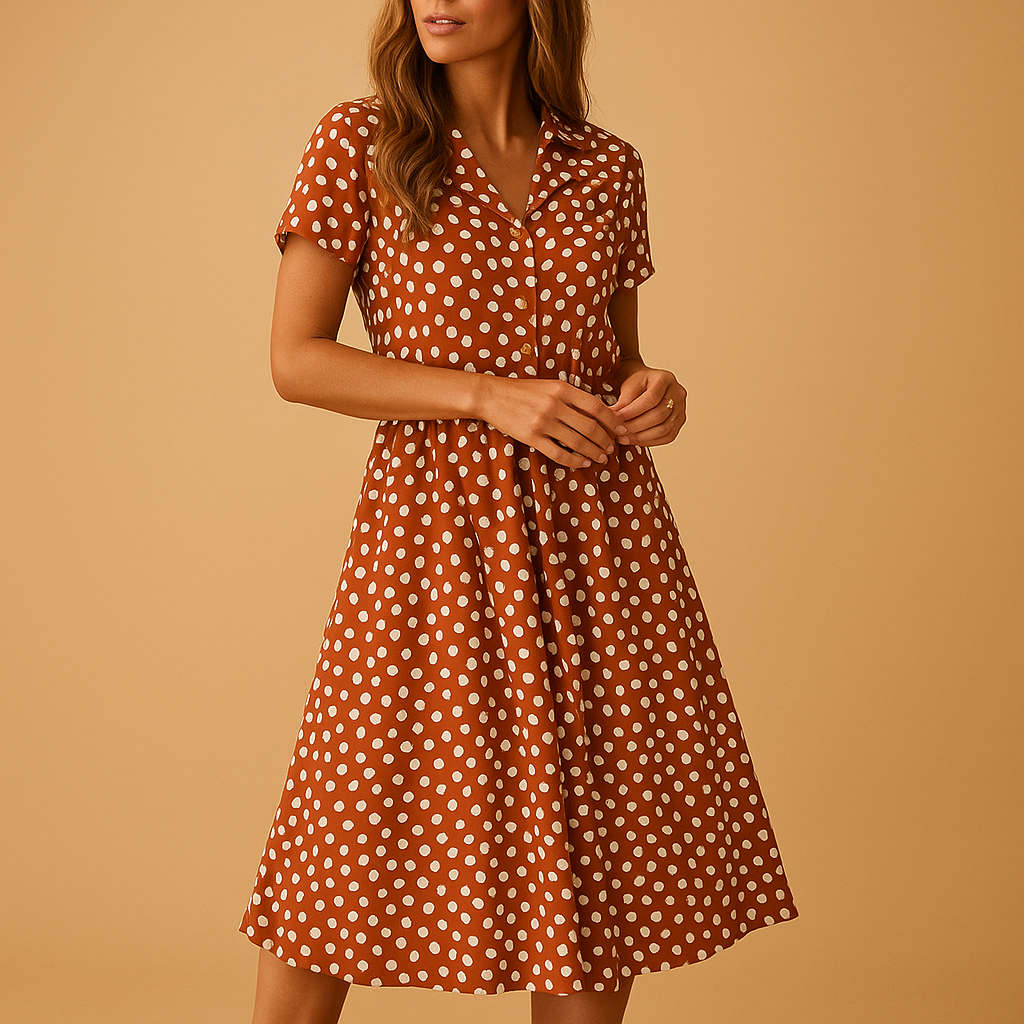 Women's A-Line Midi Dress