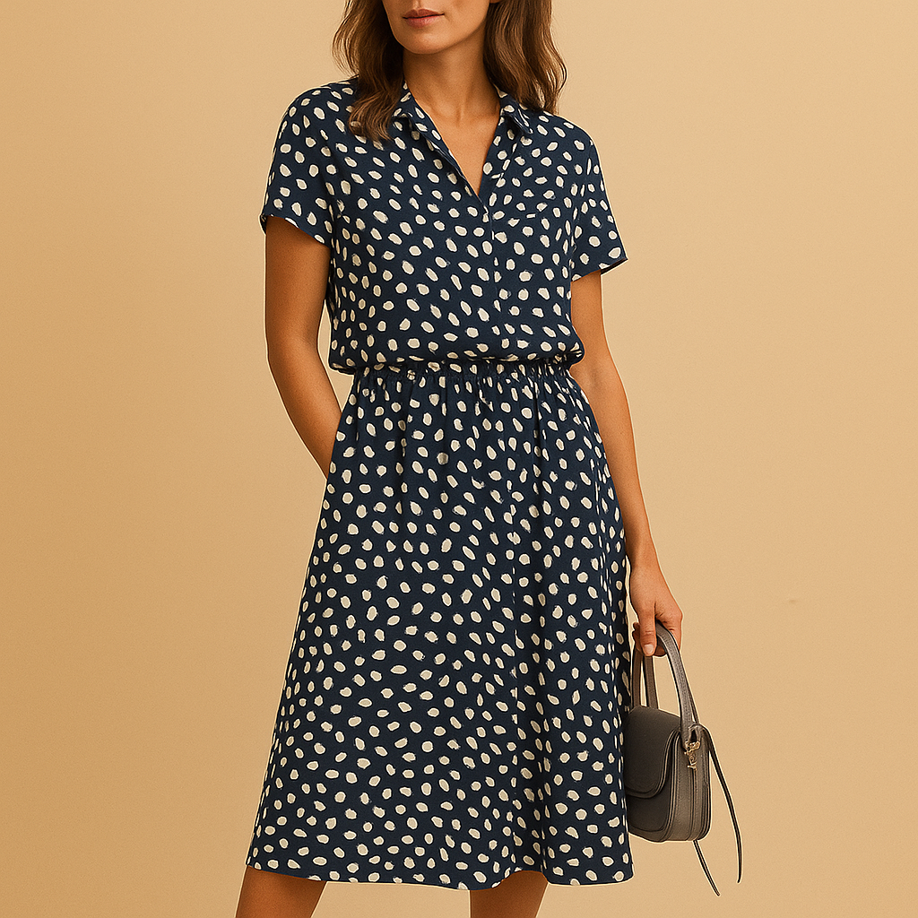 Women's A-Line Midi Dress