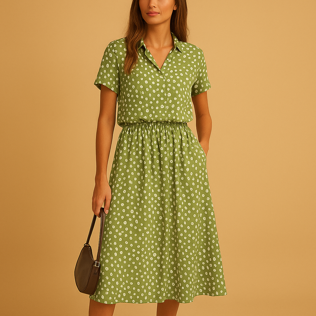 Women's A-Line Midi Dress
