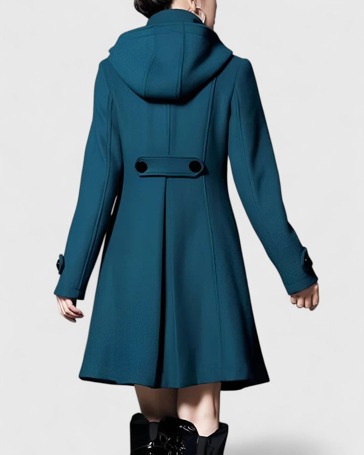 Women's Long Hooded Casual Coat