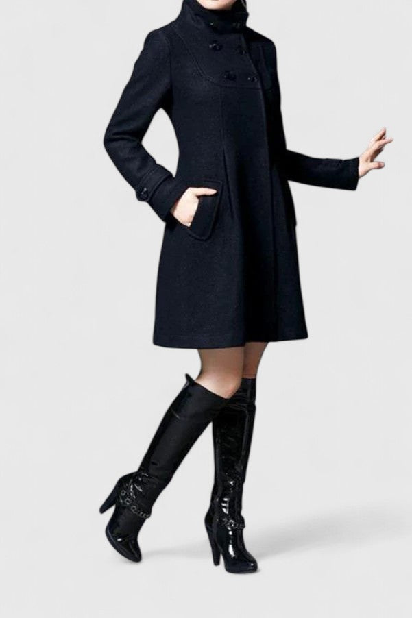 Women's Long Hooded Casual Coat