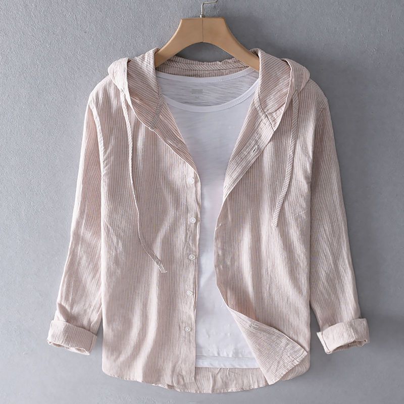 Women's Relaxed Tailored Linen Hoodie