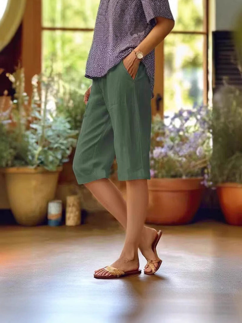 Women’s Relaxed Knee Length Shorts