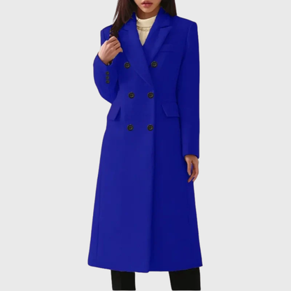 Women's Classic Tailored Wool Overcoat