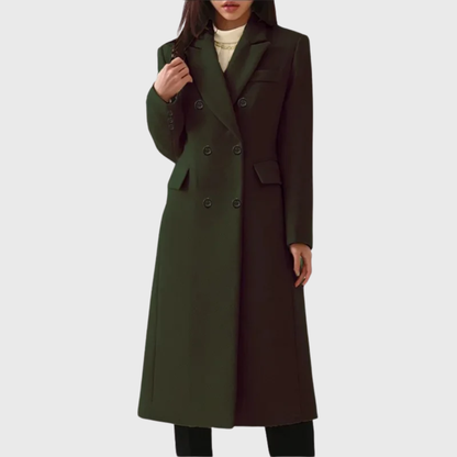 Women's Classic Tailored Wool Overcoat