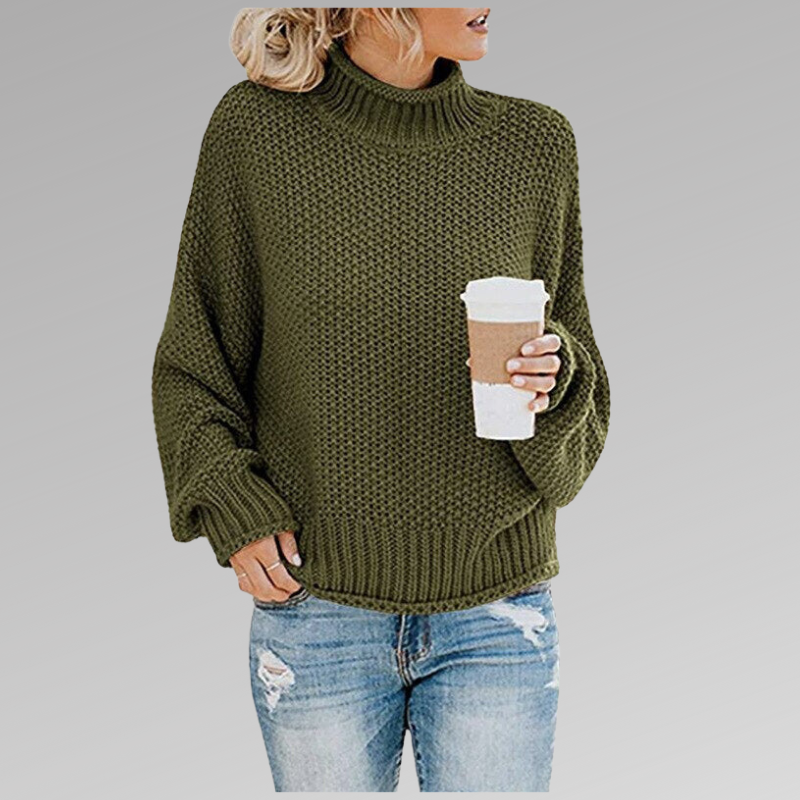 Women's Roll Neck Jumper