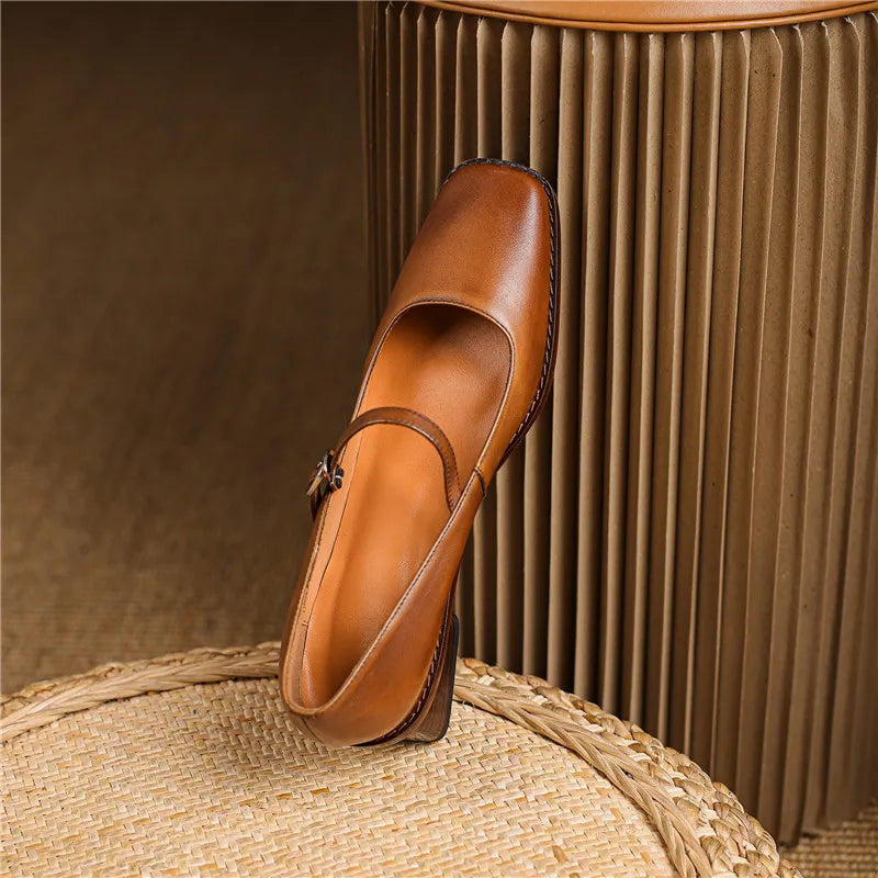 Women's Strap Detail Heel Shoes