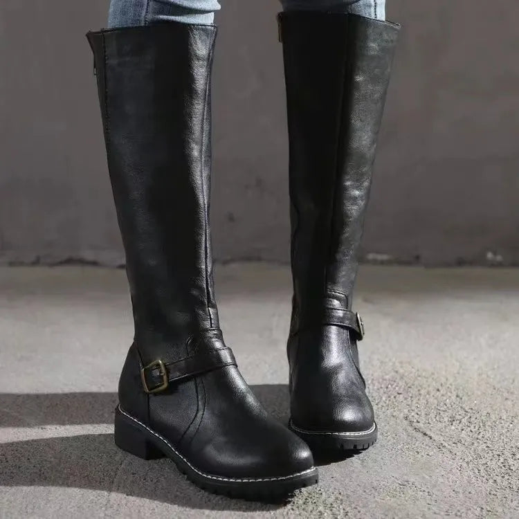 Women's Premium Leather Tall Boots