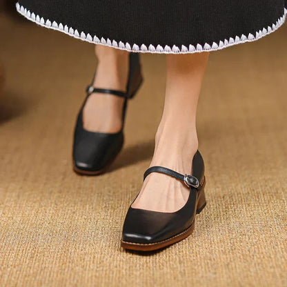 Women's Strap Detail Heel Shoes