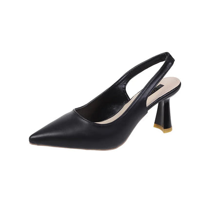 Women's Toe Slip-On Heel Mules