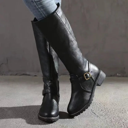 Women's Premium Leather Tall Boots